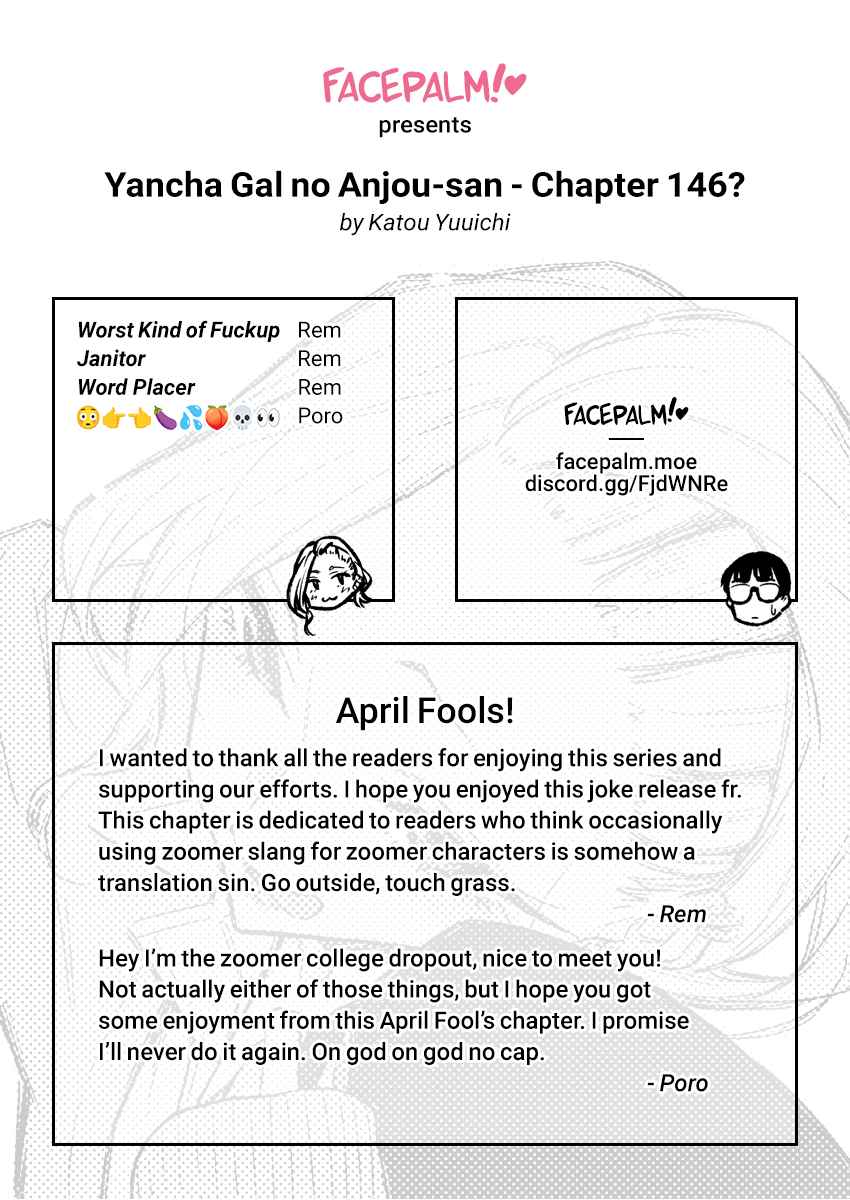 Yancha Gal No Anjou-San Chapter 146 14